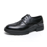 Moodsad Meeste Nahast Kingad Vabaaja Slip-on Formaalne Kleit Loaferid Hingavad Pehmed Korterid Meestele Libisemiskindlad S&otilde;idu Kontori T&ouml;&ouml;kingad Suurus 46 46 must