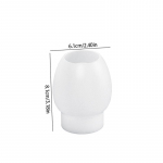 1 tk vaigust valmistatud k&auml;sit&ouml;&ouml;vormide silikoonvorm epoks&uuml;vaigust MINI lillepotivormi jaoks