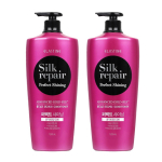 Elastine Silk Repair Perfect Shining Gold Silk Conditioner, 1.2L, 2 units black
