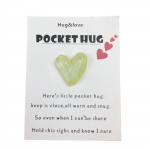 Armas vaiguv&auml;rviline lilleline s&uuml;damekujuline tasku&otilde;nnistuskaart One Size