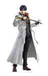 TAMASHII NATIONS Rurouni Kenshin M&otilde;&otilde;gamees Romantik Shinomori Aoshi umbes 165mm v&auml;rvitud liigutatav figuur S.H.Figuarts -Meiji lugu- PVC&ABS gray