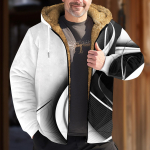 Meeste retroprinteriga jakk Meeste kevadine ja s&uuml;gisene vabaaja trendi lukuga kapuutsiga jakk XXXXXL
