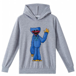Laste 3D kapuuts Huggy Wuggy Pulover Poppy Playtime Laste kampsun 120cm