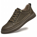 Mood Meeste Tossud Paeltega Oxfordid Kvaliteetne Trend Vabaaja V&auml;lisjalatsid Ehtsast Nahast Meeste Perforeeritud Vabaajajalatsid 45