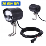 12/36/48/60/80 V mootorratta tuli koos sarvega 4 LED esitulega Veekindel 2 &uuml;hes sarve ja tule l&uuml;litiga elektriline jalgratta taskulamp