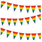 Rainbow Pride'i vimplilipu b&auml;nner Gay Pride'i vimplib&auml;nner v&auml;lipeo aiakaunistuste jaoks