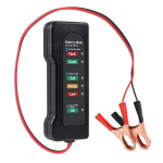 12 V autoaku tester, autode generaatori tester, akukontroll, anal&uuml;saator generaatori ja aku laadimiss&uuml;steemi kontrollimiseks
