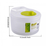 Salativurr kuivati ​​K&ouml;&ouml;giviljad Puuviljad Toidu &auml;ravoolukorv Deh&uuml;draator Kiirpesu Kuivatus K&auml;sitsi Tsentrifuug K&ouml;&ouml;k Majapidamist&ouml;&ouml;riist