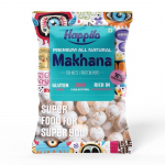 Happilo Premium K&otilde;ik Looduslikud Rebasep&auml;hklid (Phool Makhana) 100g, Lootose seemne pop/Gorgoni p&auml;hkli paisutatud tuumad, Tervislik vahepala Madala kalorsusega Gluteenivaba ja Vegan