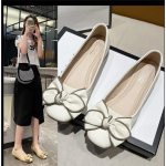 Kingad Naise madala suuga kleit PU Med kummist p&otilde;hijalatsid 35 beež