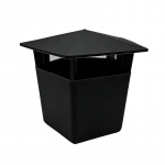 Rohelisest plastist aian&auml;lkjate ja tigude p&uuml;&uuml;nis 12cm*12cm*10cm tumeroheline v&auml;rv