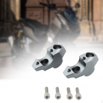 2 Pieces Motorcycle Handlebar Riser Accessory Easy to Install Aluminum Alloy for