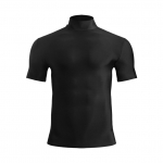 Under Armour HeatGear Mugav Pehme Hingav Nahas&otilde;bralik L&uuml;hikeste Varrukatega T-s&auml;rk Meeste Topid Must 1390098-001 L