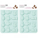 2 moules chocolats de P&acirc;ques en silicone