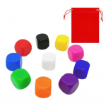 Yousheng 5/10 tk Nostalgiline kivide p&uuml;&uuml;dmise m&auml;ng K&auml;e-silma koordinatsiooni treenimine Tungrauad Kivi v&auml;rviline traditsiooniline t&auml;ringukuubiku haaramise m&auml;nguasi 10pcs