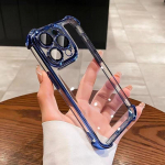 iPhone 16 15 14 13 12 Pro Max Samsung S24 S23 Plus A05 A06 A14 A15 A16 Redmi Note 13 12 Pro jaoks l&auml;bipaistev t&auml;isobjektiivikaitse p&otilde;rutuskindel telefoni&uuml;mbris iPhone 16 Pro