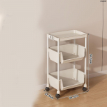 K&ouml;&ouml;k Multifunktsionaalne Hoiuriiul Liigutatav K&auml;ru Mitmekihiline Hoiuriiul Puu- ja K&ouml;&ouml;giviljakorv Suupisted Raamaturiiul three layers