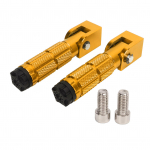 2 tk Mootorratta kokkupandavad jalapulgad M8 libisemisvastased alumiiniumsulamist universaalsed jalgratastele ATV UTV Go Kart