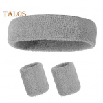 Spordipeapael ja k&auml;epael komplekt Froteeriie Tennis V&otilde;imlemine K&auml;epael Sportlik Higi Peapael Meestele Naistele kollane