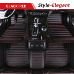 Custom Car Floor Mats For Volkswagen VW Tiguan 2007- 2018 Auto Foot Pads Automobile Carpet Cover interior accessories 2007-2016