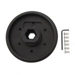 6-auguline rooliratta rummu adapter Alumiiniumist rummu adapter Bossi komplekt Asendus Ford Mustang Focusile