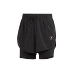 Adidas X Stella McCartney Truepurpose 2-in-1 treeningp&uuml;ksid Naiste l&uuml;hikesed p&uuml;ksid Must IB6824 M