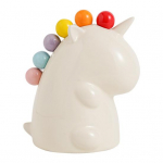 Puuviljakahvli magustoidu kahvlikomplekt koos hoiupurgiga Kergesti puhastatav roostevabast terasest Creative Cute Forks S&ouml;&ouml;giriistade komplekt lauaehitis roosa