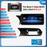 Ossuret 10.25 Carplay Android 13 Autoraadio Bluetooth Mercedes Benz W204/S204 C-klassile NTG 4.0 4.5 2008-2014 auto intelligentsed s&uuml;steemid multimeedia 4W 4G 32G