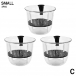 3 tk L&auml;bipaistev Kahekihiline Isekastmispoti &Uuml;mmargune Imav Istutuspott Wa J5Q1 small-3pcs