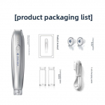 Nano Elektriline Mikron&otilde;elapliiats Tutvustab Liofiliseeritud Pulbri Mesodermi Veevalgusn&auml;o Mikrokr&uuml;staalpliiatsi Ise-veevalgusrelv