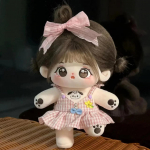 Puuvillane nukk, v&auml;ike halo, 20 cm pl&uuml;&uuml;sist nukut&uuml;druku saab muuta humanoidnuku laste m&auml;nguasjaks