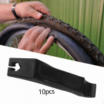 10Pcs Bike Tire Levers Bicycle Tyre Accessory Component Easy to Use Changing Tool for Outdoor punane