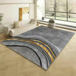 Moodne minimalistlik elutoavaip Lihtne hooldada Diivani ja kohvilaua vaip Majapidamises kulumiskindel ja libisemiskindel vaip 200 * 300cm