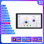 Hizpo 2 DIN Autoraadio GPS Android Multimeediapleier Universaalne 7 Heli Navigatsioon Volkswageni Nissani Hyundai Kia Toyota jaoks Intelligente RDS SWC DVR S1 8Core 3G 32G AI