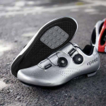 S&uuml;gis uued v&auml;rvi muutvad helkivad avatud lukuga paaris jalgrattakingad meeste ja naiste maantee-m&auml;girattakingad lukuga kingad 36 (please take one size larger)