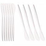 Roostevabast terasest v&otilde;inuga must kuldne 10 tk juustu magustoidu moosim&auml;&auml;rded kreeminoad juustulabidas s&ouml;&ouml;giriistad magustoiduriistad