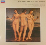 LP plaat SIR GEORGE SOLTI CHICAGO S&Uuml;MFOONIA  Wagneri orkestriteosed FCCA7018 LONDON 1978 Jaapan Klassikaline Kasutatud