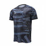 Under Armour V&auml;li-spordi seeria Treening Jooks Fitness Kiiresti kuivuv L&otilde;tv L&uuml;hikeste varrukatega T-s&auml;rk Meeste Topid &Ouml;&ouml;-must 25500516-001 M