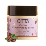 CITTA Coffee Creamy Body Scrub For Men & Women | Gentle Exfoliation | Non-drying | Removes Tan & Dullness | 100 gm