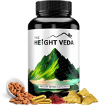 VegHerbs Original Height Veda 30 kapslit | &Uuml;lim valem Ayurveda pulber 30 kapslit (Pakis 2)