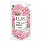 Lux Handwash with French Rose & Almond Oil For Clean, Soft & Fregrant Hands Refill Pouch, 675 ml