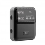Bluetooth 5.4 helisaatja-vastuv&otilde;tja LC3 &Uuml;ks-mitmele 3,5 mm pesa Auracast LE Audio Bluetooth-adapter kirikule, giidile