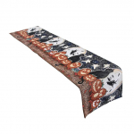 Dekoratiivne linane narmastega laualina Halloweeni lihav&otilde;tte &otilde;htus&ouml;&ouml;gipidude tarvikud kodu kaunistused A