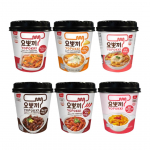 [Korea kuulus toit] Yopokki Tteokbokki (6 t&uuml;&uuml;pi), Rabokki (1 T&uuml;&uuml;bid) (25 Valikud) #Yopokki Set 6cup
