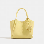 V&auml;rske Magus ja Lihtne K&ouml;&ouml;giviljakorv Naiste Kott Hooajaline T&ouml;&ouml;le K&auml;es Kantav V&auml;ike K&auml;ekott Crossbody Kopp-kott kollane
