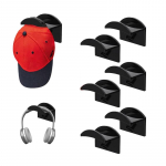 Esmaklassilised k&uuml;barakonksud Kahepoolne seinale kinnitatav ruumis&auml;&auml;stlik kleepuv m&uuml;tsiriiuli riidepuud Hoiukorraldaja 10pcs/box
