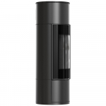 Wood burning stove KRATKI AMBLER &Oslash; 150 7 kW black thermotec, self closing door