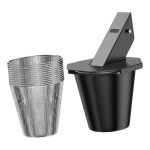 Bucket Replacement Foil Liners Easy to Use 45&deg; Slide Side Pour Spout Professional Versatile