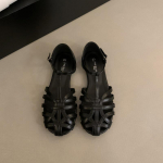 Mood Bailamos Suvine Br&auml;nd Naiste Sandaalid Pehme Madal Konts Kleidi Slingback Kingad Moodsad Kitsa Rihmaga Daamide Kinnise Otsaga Sandaalid Kingad Mujer 35 must