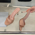 Moodsad Suvised Kevadised Elegantse Naiste Kontsaga Sandaalid Klipid Kingad Naiste Jalatsid Moodsad &Uuml;mara Ninaga Daamide &Otilde;hukeste Kontsadega Sandaalid Kingad 35 beež